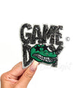 Gator Mascot Game Day Sequin Patch - Small