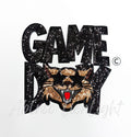 Bearcat Mascot Game Day Sequin Patch - Large