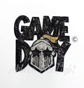 Knight Mascot Game Day Sequin Patch - Large