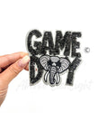 Elephant Mascot Game Day Sequin Patch - Small