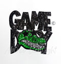 Gator Mascot Game Day Sequin Patch - Large