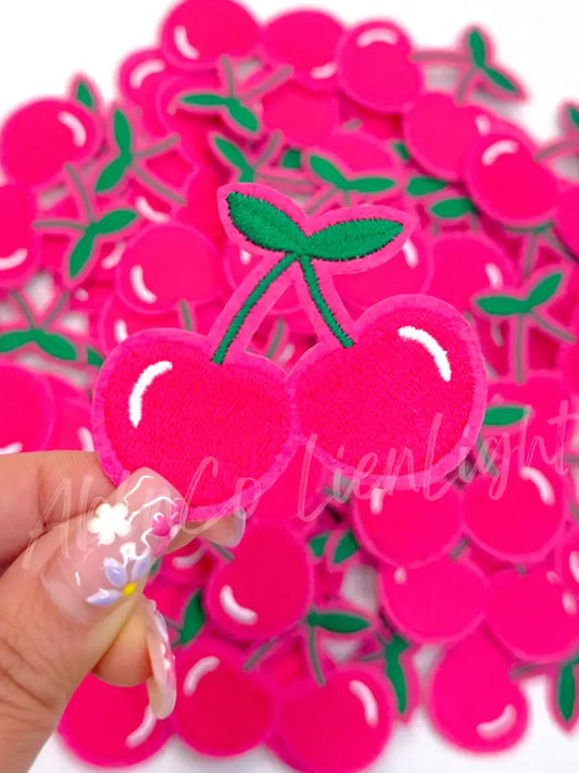 Hot Pink Cherries Patch