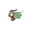 Can't Touch This Elf Christmas Sequin Patch - Small