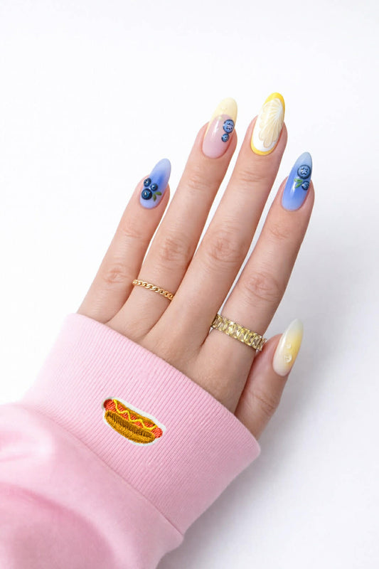 Mini Hot Dog Embroidered Patch