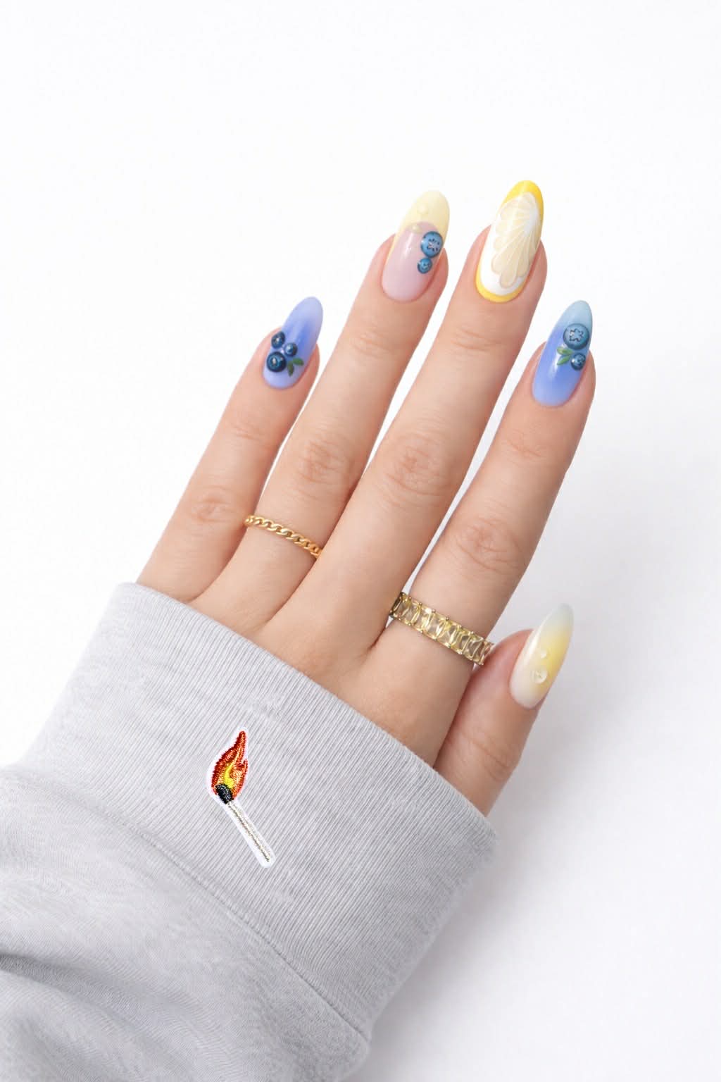 Mini Match Embroidered Patch