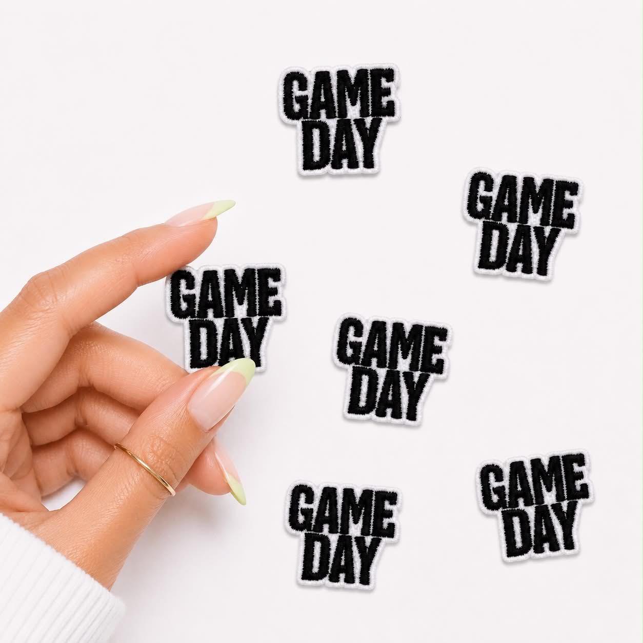 Mini Game Day Embroidered Patch