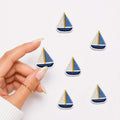 Mini Sailboat Embroidered Patch