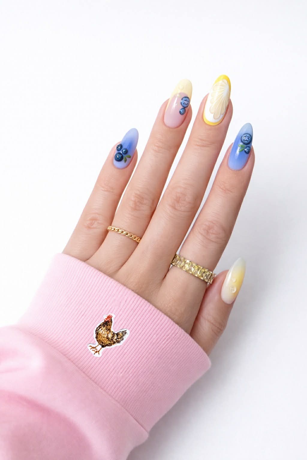 Mini Chicken Embroidered Patch