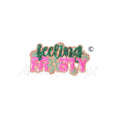 Feeling Frosty Christmas Sequin Patch - Small