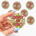 Chunky and Funky Embroidered Dog Patch