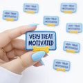 Very Treat Motivated Embroidered Dog Patch