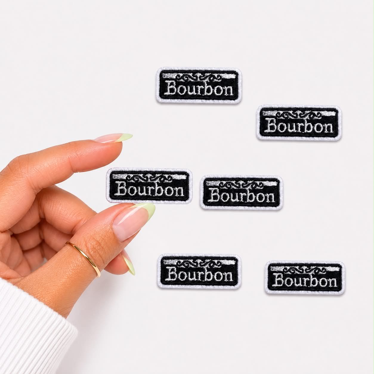 Mini Bourbon St Embroidered Patch