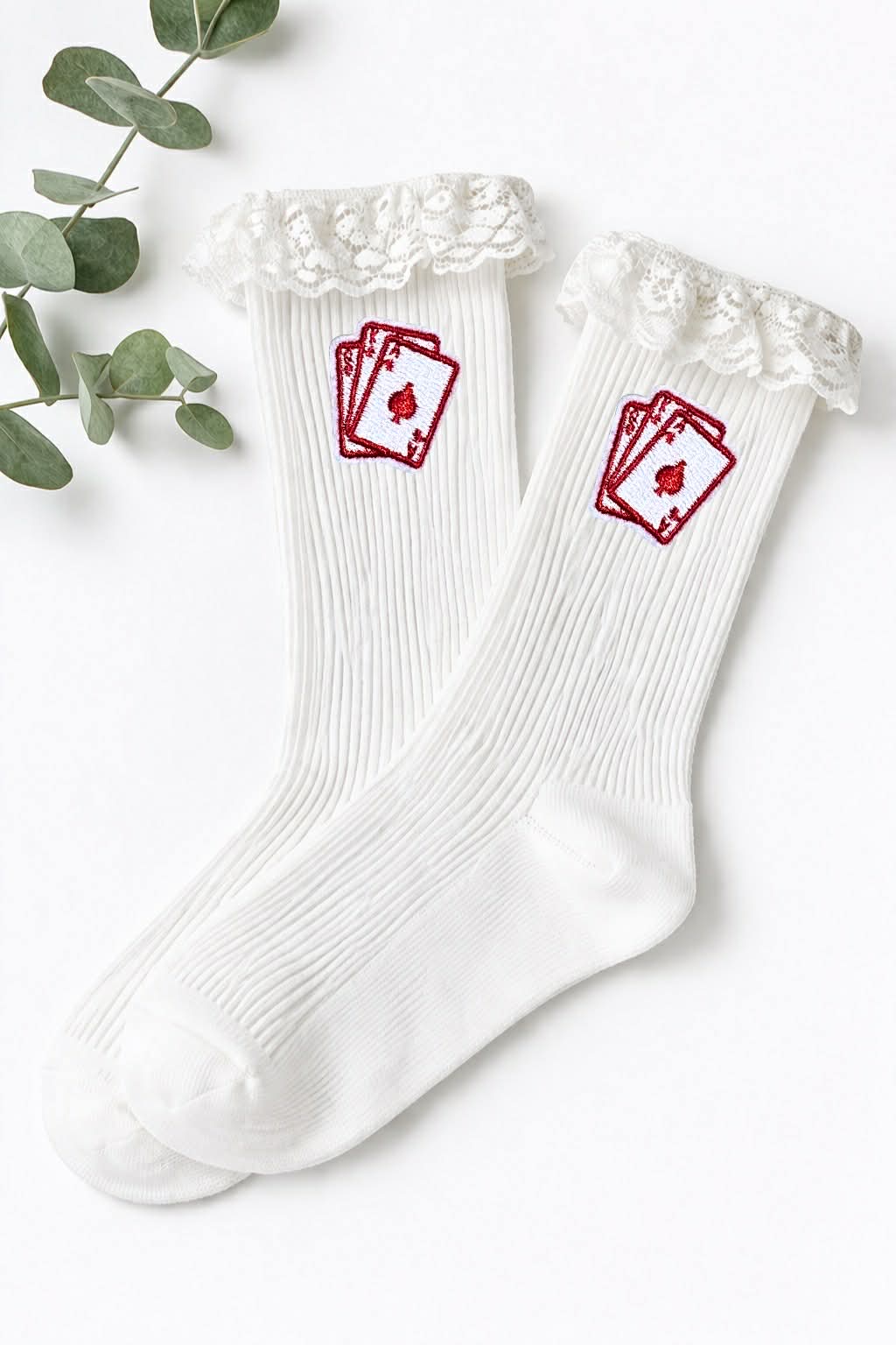Mini Ace Card Embroidered Patch