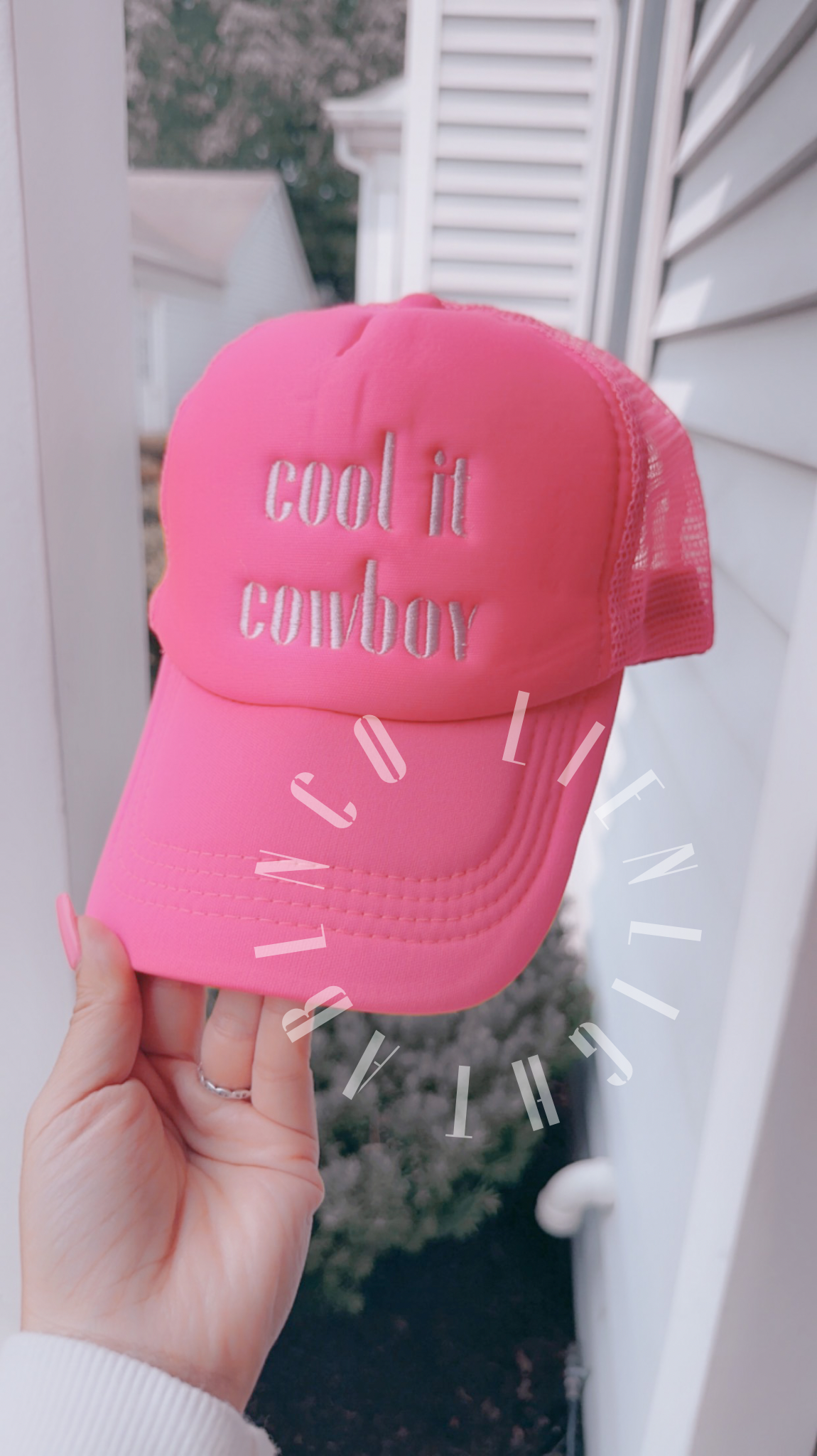 Cool It Cowboy Pink Hats